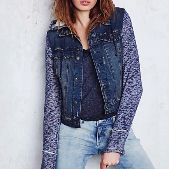 Free People Denim Jacket - Picture 1 of 4